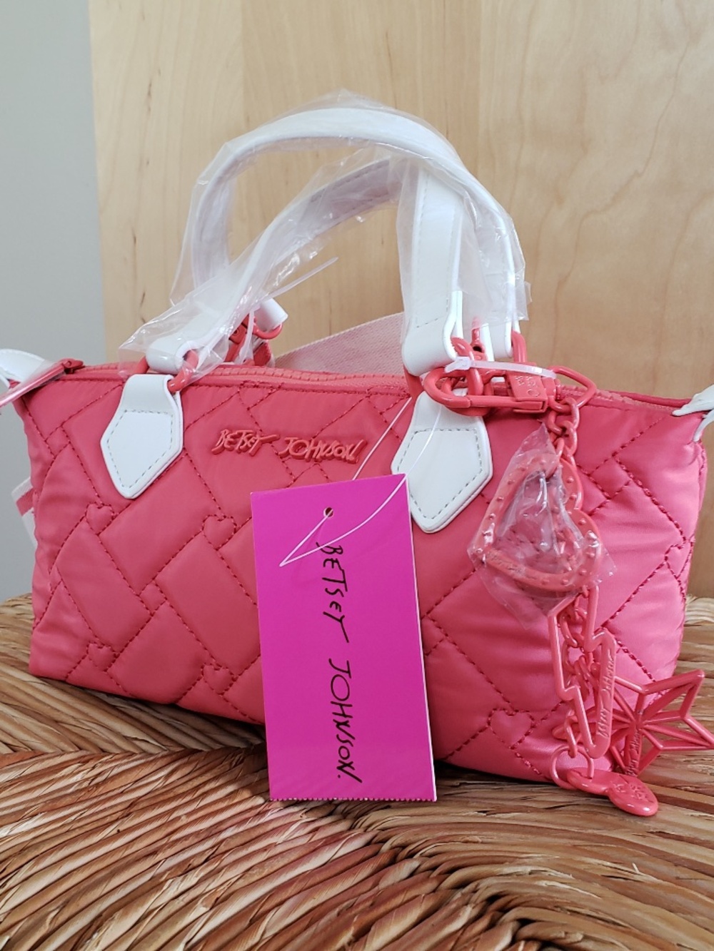 Betsey Johnson Mini Satchel NEW!